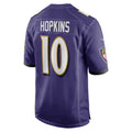 Custom #10 Purple BAL Football Shirt Top