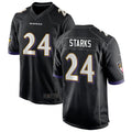 Custom #24 Black BAL Football Shirt Top