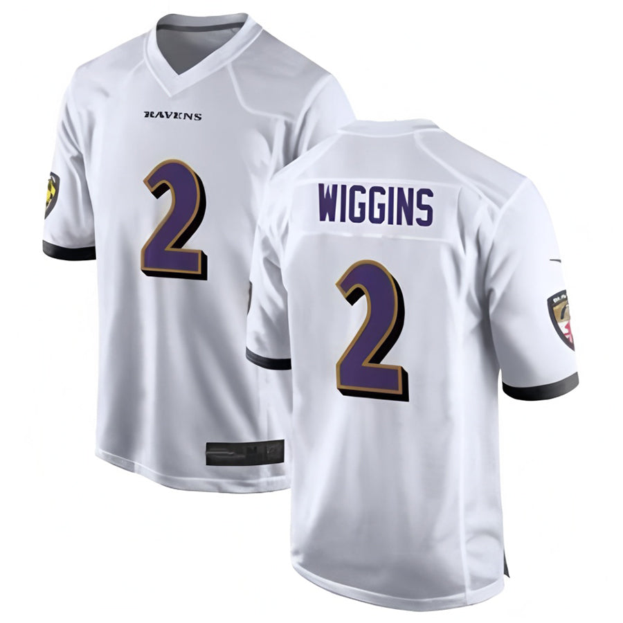Custom #2 White BAL Football Shirt Top