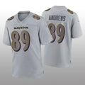 Custom #89 Gray BAL Football Shirt Top