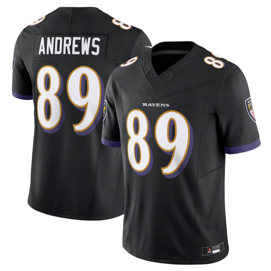 Custom #89 Black BAL Football Shirt Top