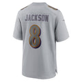Custom #8 Gray BAL Football Shirt Top