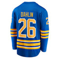 B.Sabres #26 Rasmus Dahlin Player Fanatics Royal Home Breakaway Hockey Jerseys