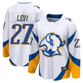 B.Sabres #27 Devon Levi Player Breakaway Fanatics Special Edition White Hockey Jerseys