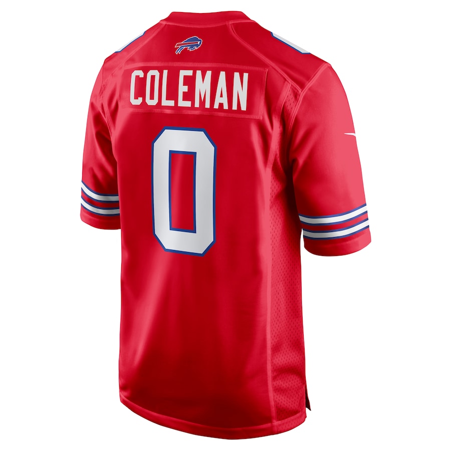 Custom #0 Red BUF Football Shirt Top