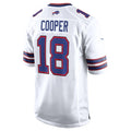 B.Bills #18 Amari Cooper White Player Game Jersey American Stitched Football Jerseys