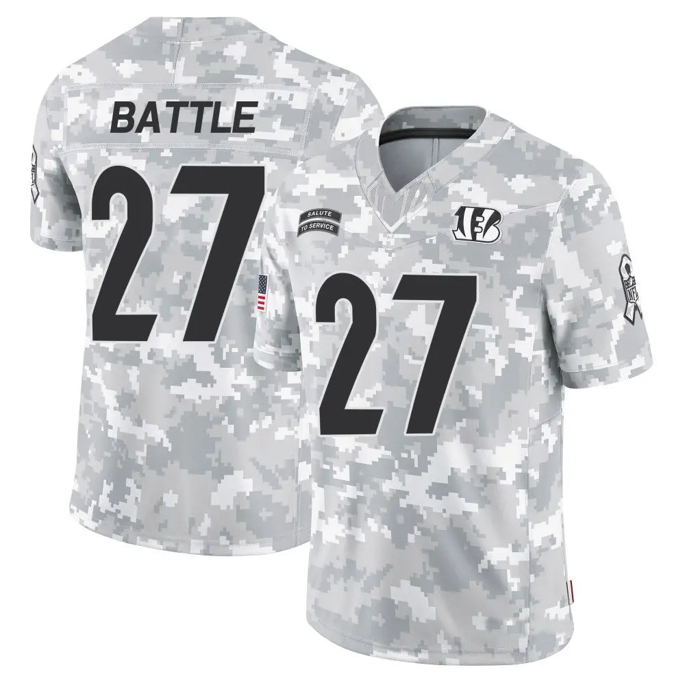 Custom #27 CIN Football Shirt Top