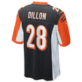 Custom #28 Black CIN Football Shirt Top