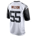 Custom #55 White CIN Football Shirt Top