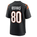 Custom #80 Black CIN Football Shirt Top