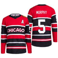 Custom #5 Retro CHI Hockey Shirt Top