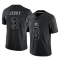 Custom #3 Black CLE Football Shirt Top