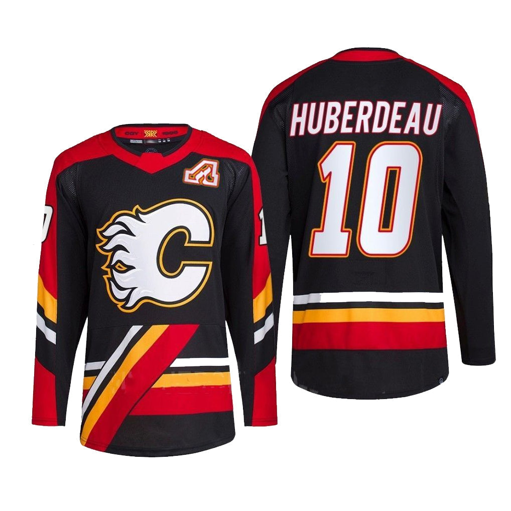 Custom #10 Black CGY Hockey Shirt Top