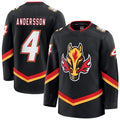 Custom #4 Black CGY Hockey Shirt Top