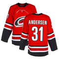 Custom #31 Red CAR Hockey Shirt Top