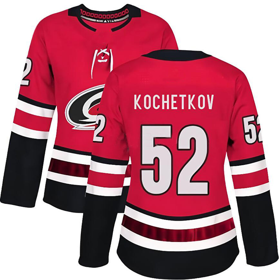Custom #52 Red CAR Hockey Shirt Top