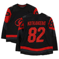 C.Hurricanes #82 Jesperi Kotkaniemi Player Fanatics Black Breakaway Hockey Jerseys