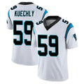 C.Panthers #59 Luke Kuechly Player White Vapor Limited Football Jerseys