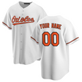 Custom B.Orioles White Home Replica Baseball Jerseys