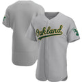 Athletics Blank Player Gray Elite Team Baseball Jerseys