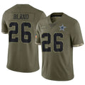 Custom #26 Olive DAL Football Shirt Top