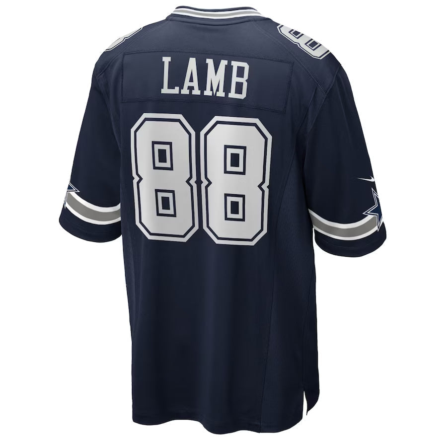 Custom #88 Navy DAL Football Shirt Top