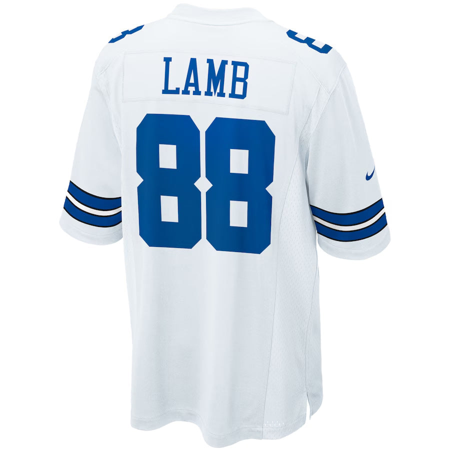 Custom #88 White DAL Football Shirt Top