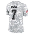 Custom #7 DAL Football Shirt Top