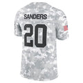 Custom #20 DET Football Shirt Top