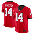 Custom #14 Red UGA Football Shirt Top