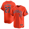 Custom #27 Orange HOU Baseball Shirt Top
