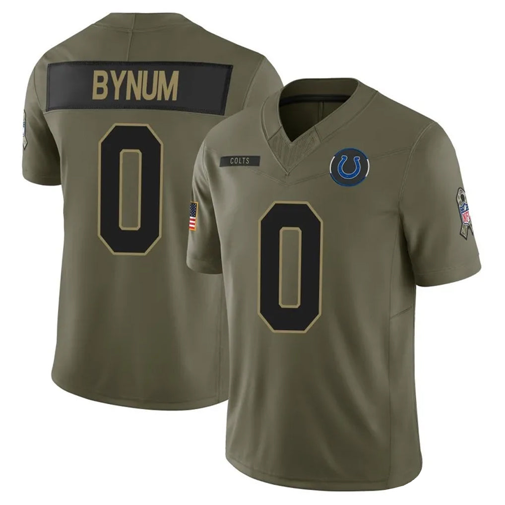 Custom #0 Olive IND Football Shirt Top