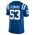 Custom #53 Royal IND Football Shirt Top