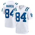 IN.Colts #84 Tyler Warren Player Whtie Home Game Football Jerseys
