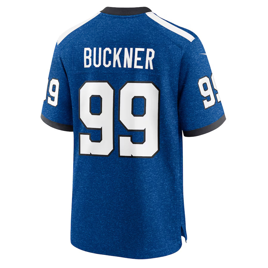 IN.Colts #99 DeForest Buckner Player Blue Alternate Home Game Football Jerseys