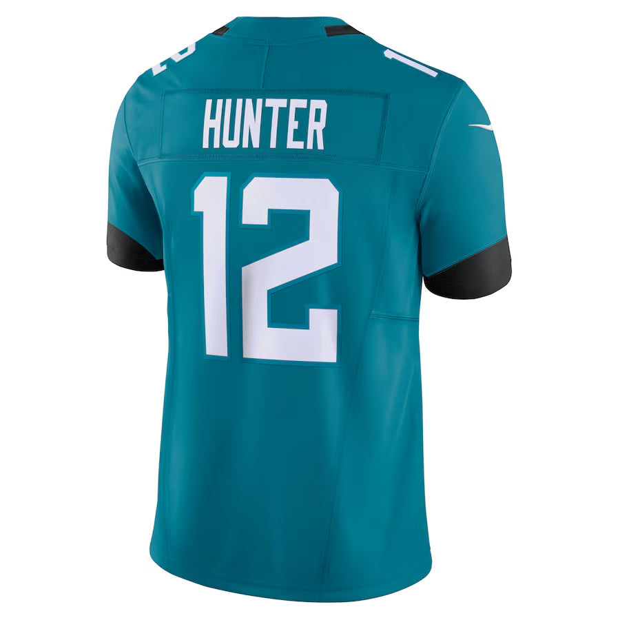 Custom #12 Teal JAX Football Shirt Top