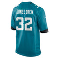 Custom #32 Teal JAX Football Shirt Top