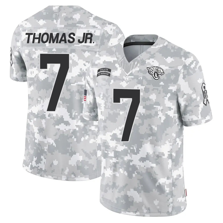 Custom #7 JAX Football Shirt Top
