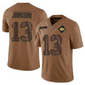 Custom #13 Brown KC Football Shirt Top