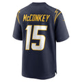 LA.Chargers #15 Ladd McConkey Player Navy Game Stitched American Football Jerseys