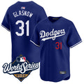 Custom #31 Royal LAD Baseball Shirt Top