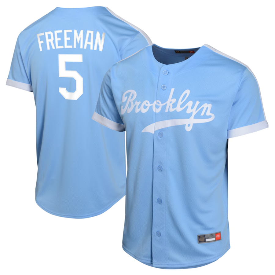 Custom #5 Royal LAD Baseball Shirt Top
