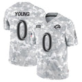 Custom #0 LAR Football Shirt Top