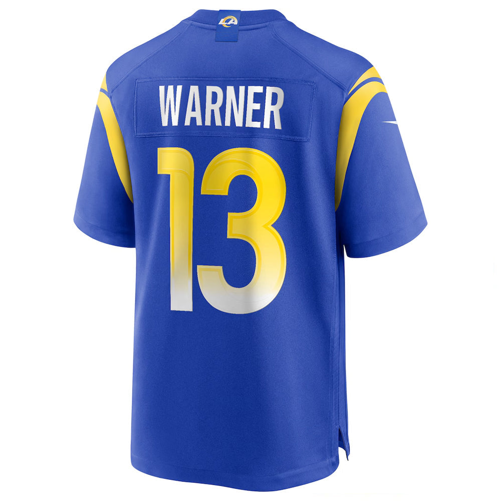 Custom #13 Royal LAR Football Shirt Top