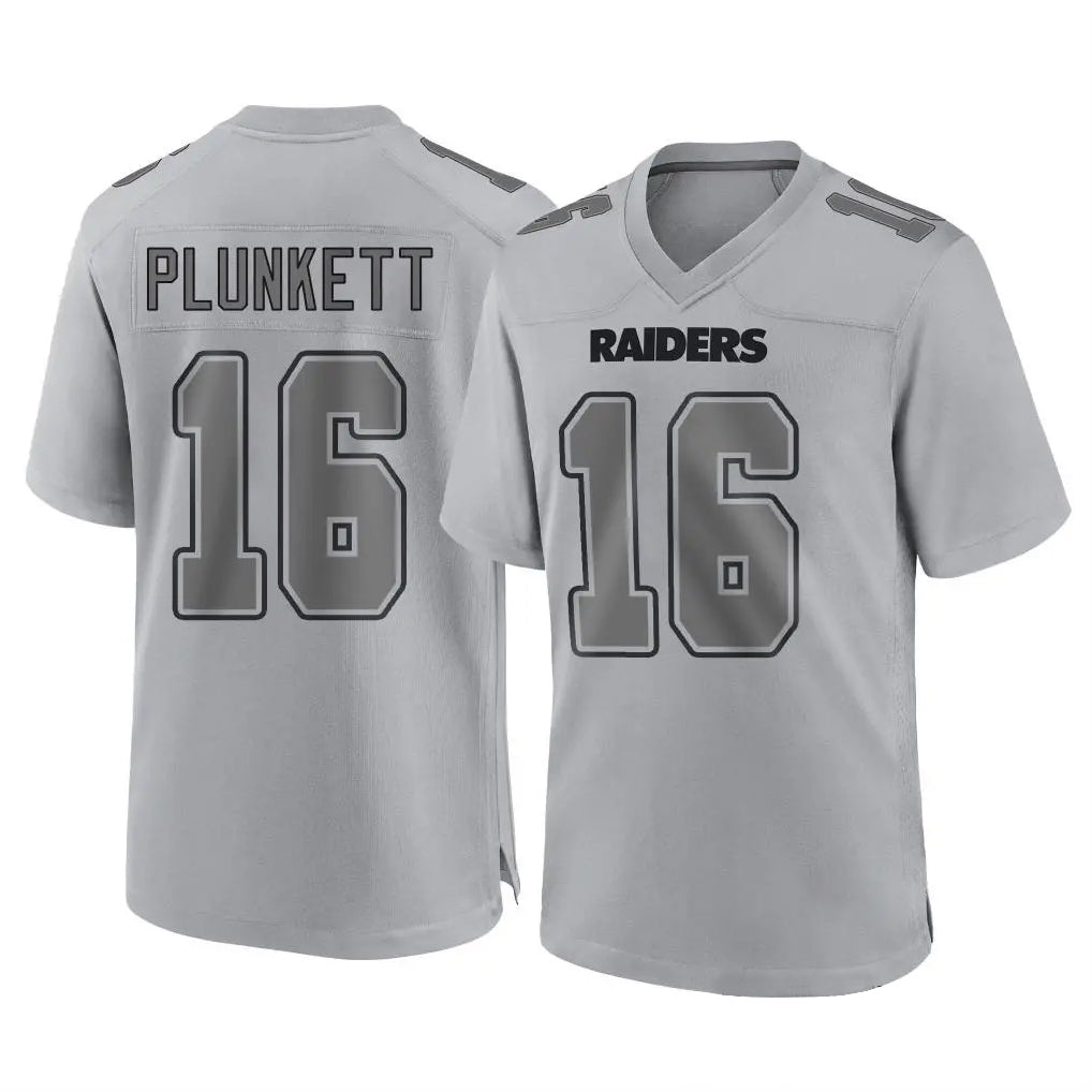 Custom #16 Gray LV Football Shirt Top