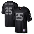 LV.Raiders #25 Fred Biletnikoff Player Mitchell & Ness Black Legacy Replica Football Jerseys