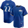 Custom #22 City Connect MIN Baseball Shirt Top