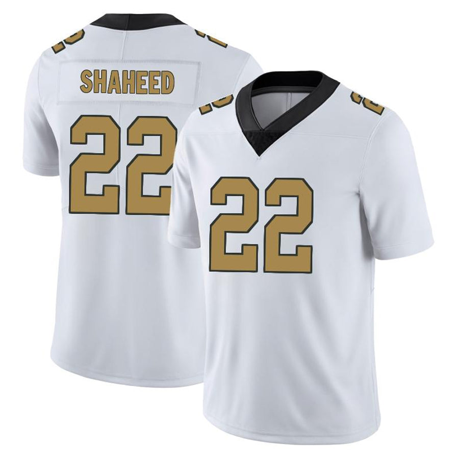 Custom #22 White NO Football Shirt Top