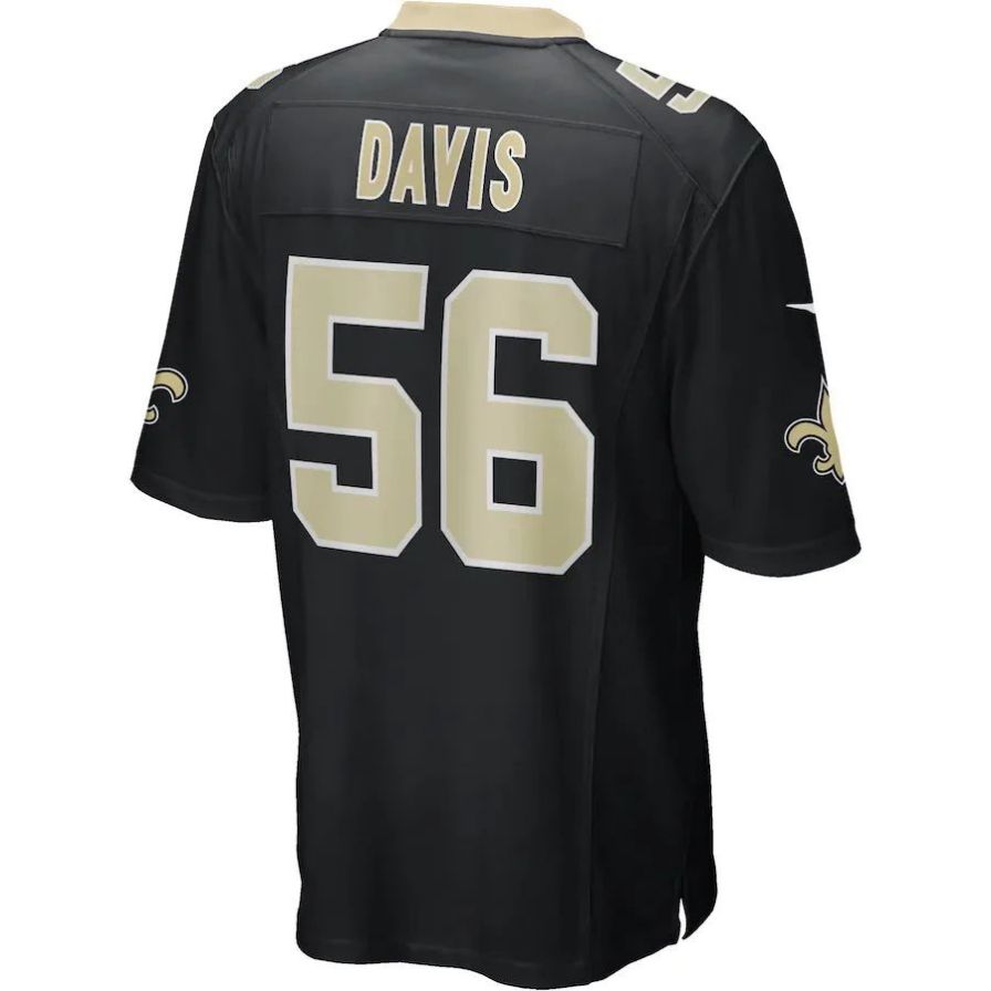 Custom #56 Black NO Football Shirt Top
