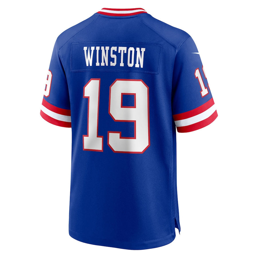 Custom #19 Red NYG Football Shirt Top